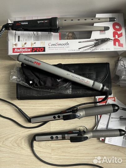 Плойки для волос Babyliss Pro