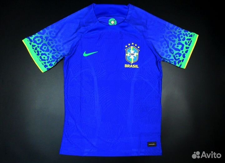 Футболка игровая бразильской формы чм22