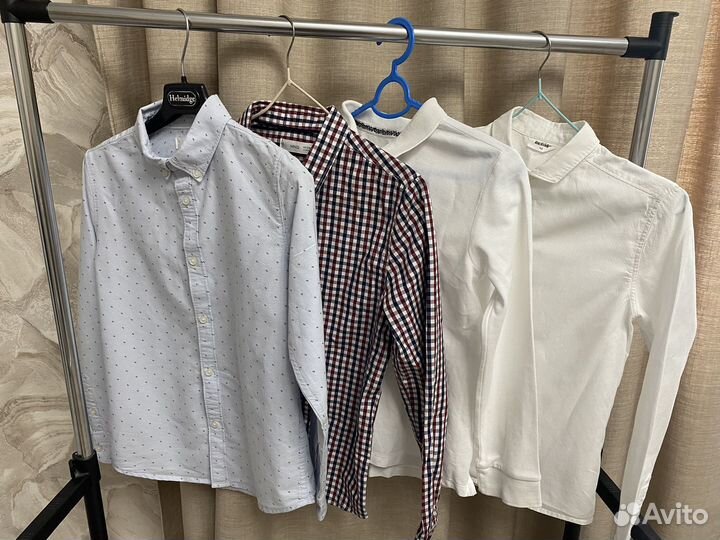 Школьные вещи пакетом (9 шт) на мальчика 140-146