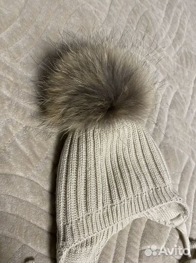 Шапка детская 38-40 (на 3-6мес)