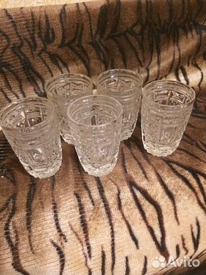Хрустальные стопки