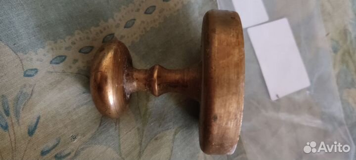 Подсвечник старинный латунь