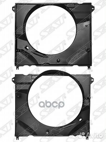 Диффузор радиатора toyota fortuner/hilux