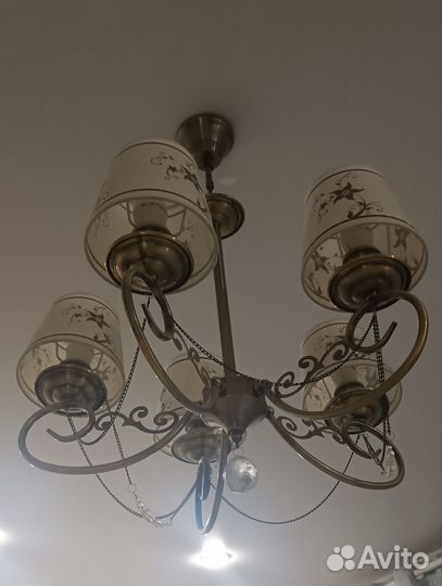 Люстра потолочная, Италия