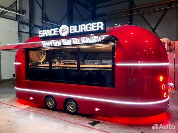 Фудтрак, Торговый павильон