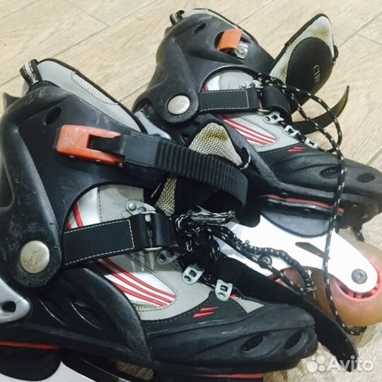 Ролики б/у. Размер 39. Состояние нормальное