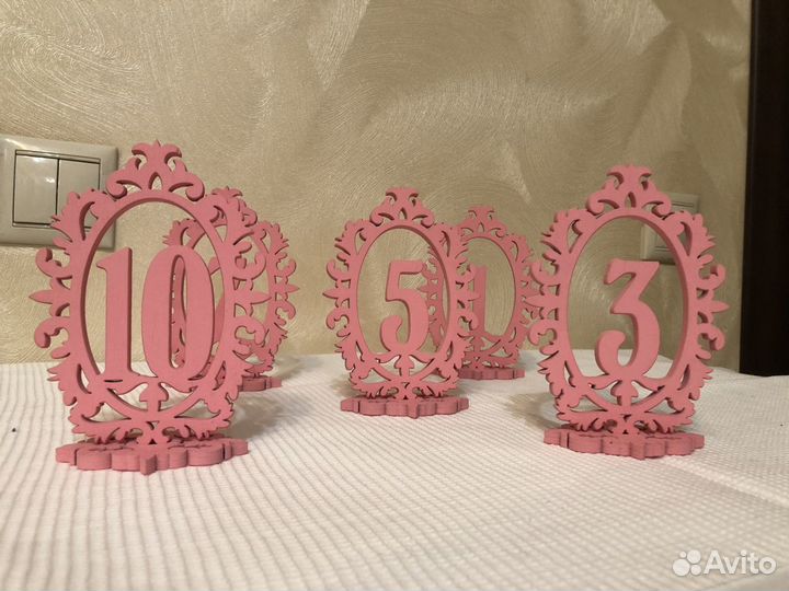 Номера на стол