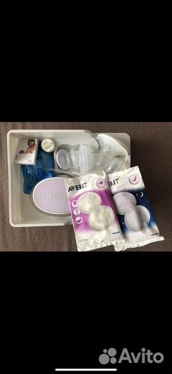 Молокоотсос avent электрический новый