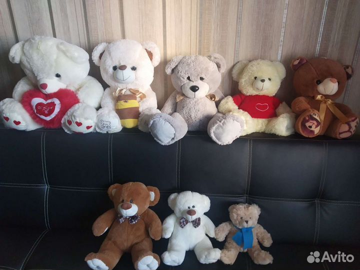 Большие плюшевые медведи