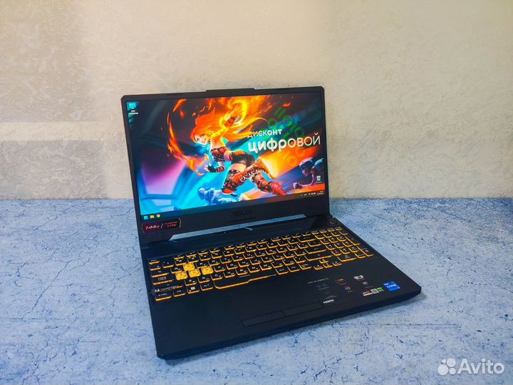 Asus TUF/Core i5-11Gen/DDR4-16Gb/SSD-512Gb/RTX3050