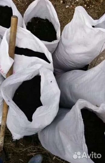 Чернозём 50 кг в мешках