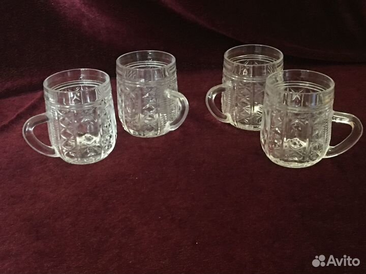 Хрустальные кружки