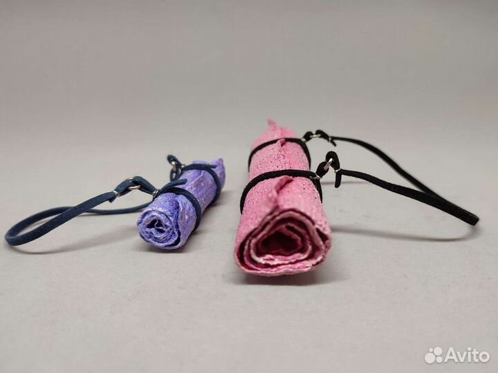 Ватные елочные игрушки