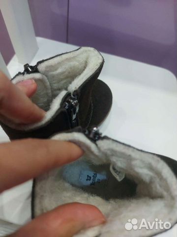 Ботинки зимние бу размер 20