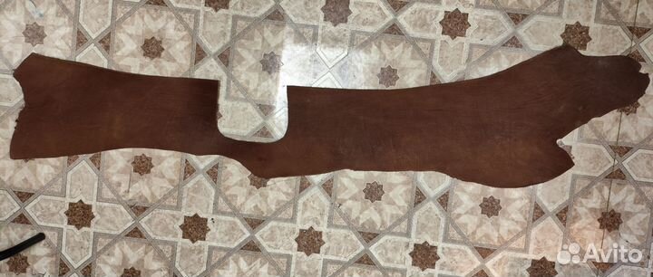 Кожа натуральная толстая пола юфть 3мм