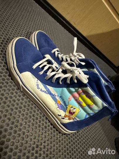 Кеды vans высокие