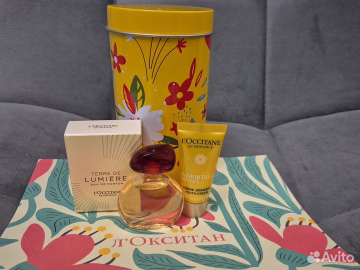 Набор L'occitane Terre de Lumiere,Иммортель