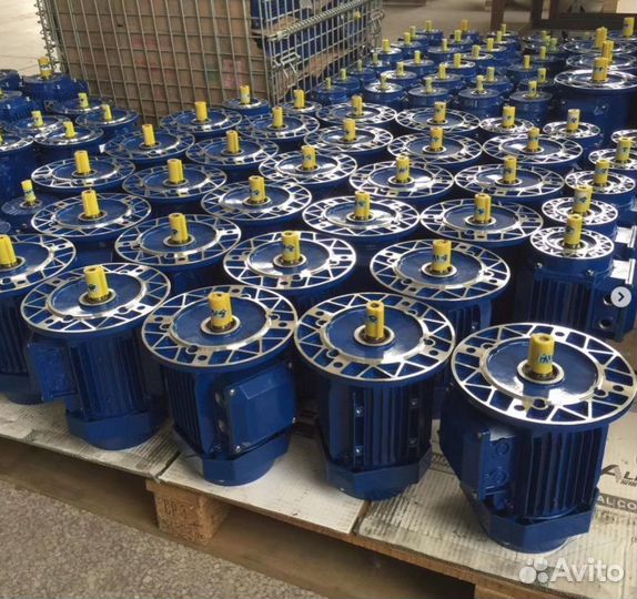 Электродвигатель аир 132М6 7.5кВт 1000об новый