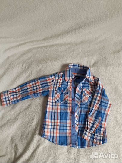 Рубашки для мальчика примерно на 1,5 годика