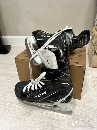 Коньки хоккейные ссм 32 размер