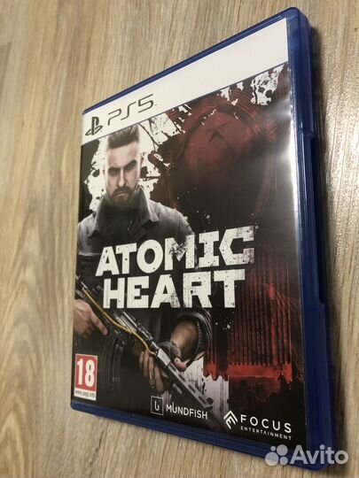 Atomic heart ps5 диск русская озвучка