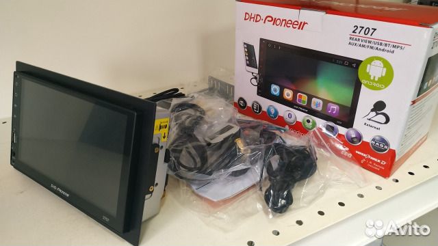 Магнитола 2 дин Андройд 12.0 2/32гб. DHD-Pioneeir