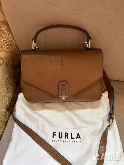 Сумка натуральная кожа Furla оригинал