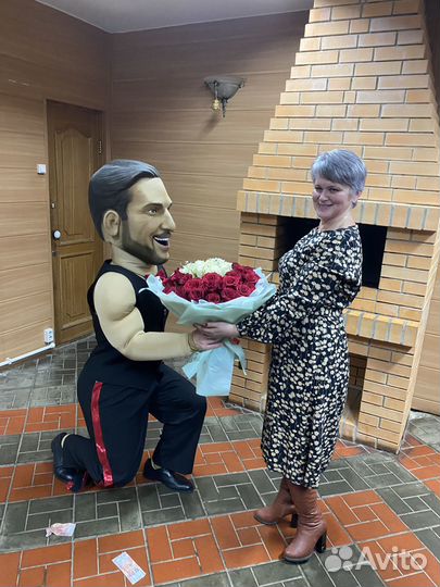 Аниматор ростовая кукла, шуточный стриптиз