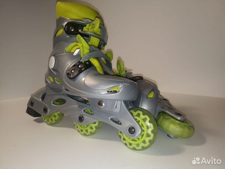 Роликовые коньки детские раздвижные