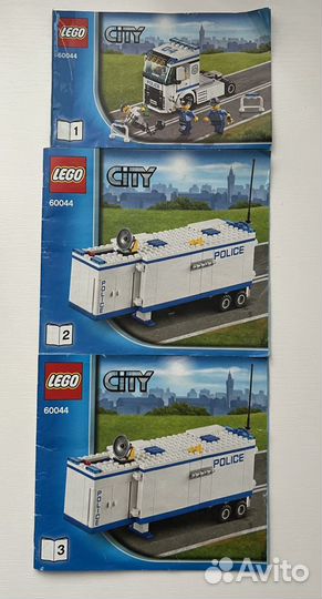 Lego city выездной отряд полиции 60044