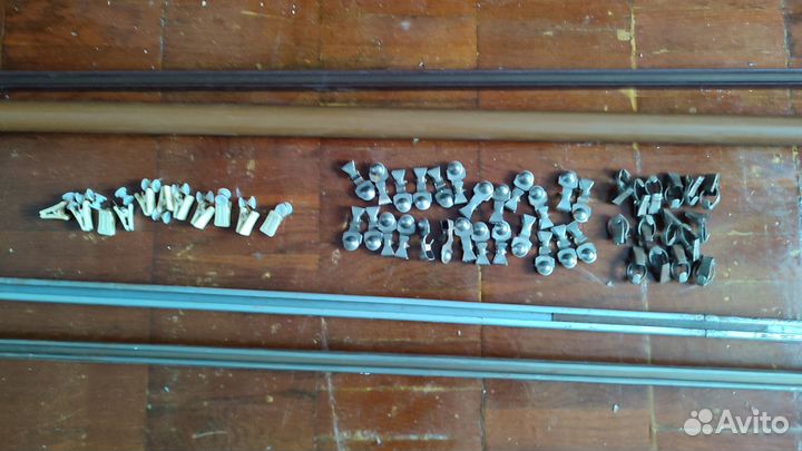 Карниз 200 см металлический