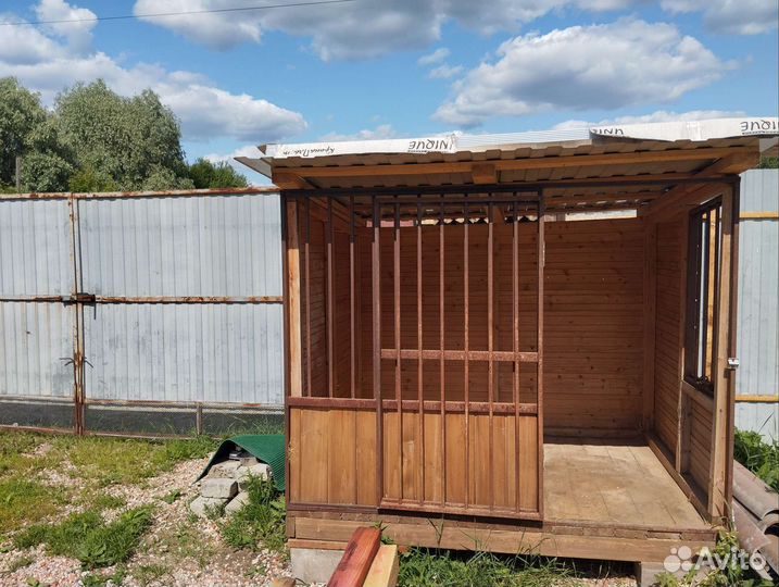 Вольер для крупных собак