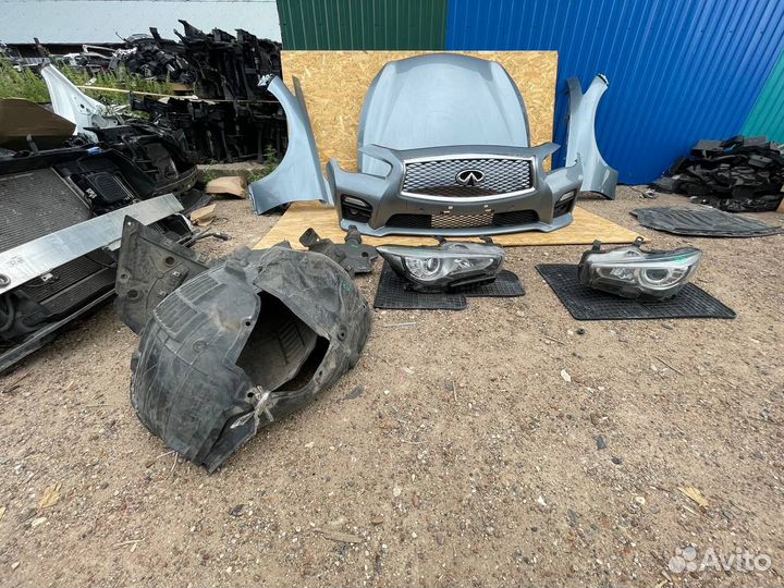 Ноускат Инфинити Q50 Морда в сборе