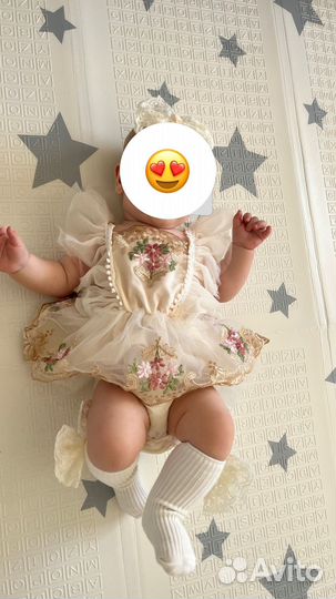 Плать на фотосессию 6-9 месяцев