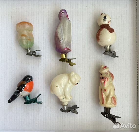 Елочные игрушки СССР