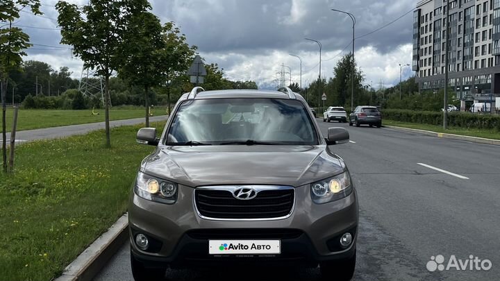 Hyundai Santa Fe 2.4 AT, 2010, 173 000 км