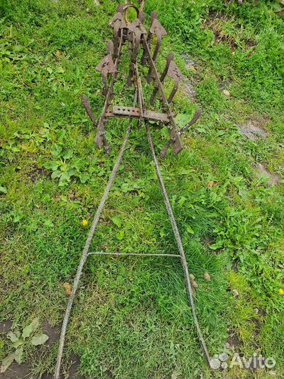 Плуг борона СССР старинный