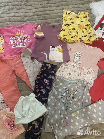 Вещи пакетом на девочку на размер 92-98