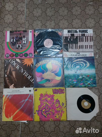 Пластинки рок Аквариум Beatles Deep Purple Zodiac