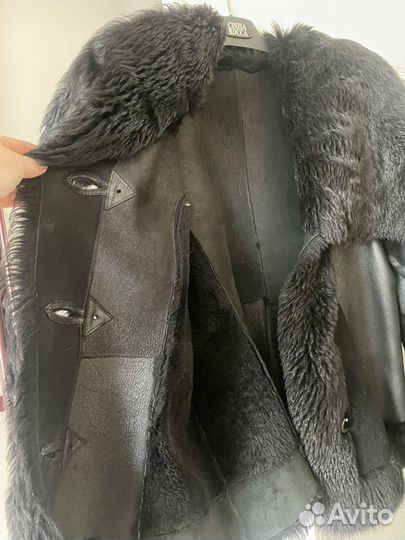 Дубленка натуральная женская короткая