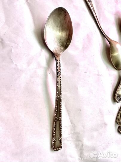 Мельхиор ложки мнц