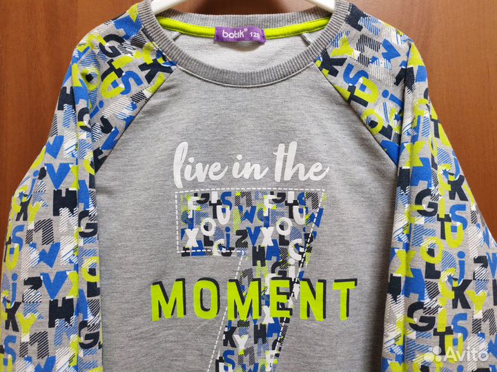 Лонгслив для мальчика 128