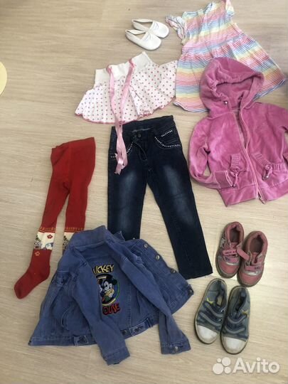 Детские вещи и горшок