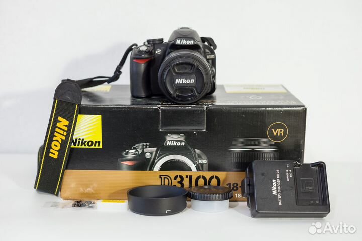 Фотоаппарат Nikon d3100 + AF-S Nikkor 35mm F1.8