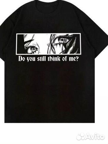 Футболка с принтом Аниме