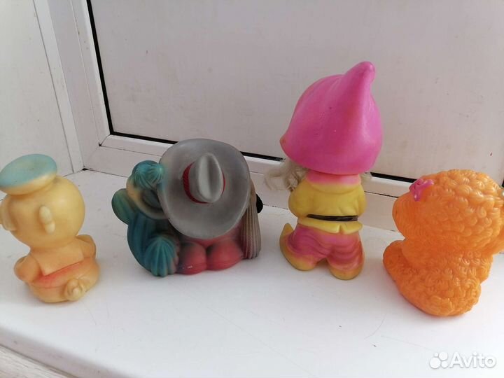 Резиновые игрушки СССР