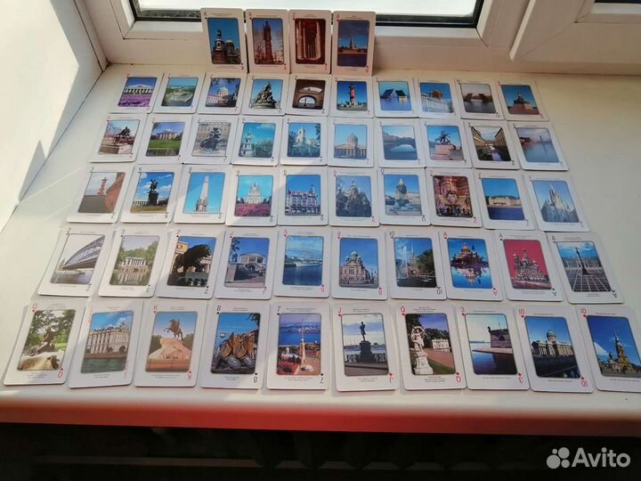 Сувенирные игральные карты Санкт-Петербург
