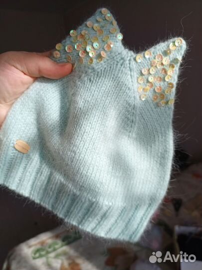 Шапка котик + снуд