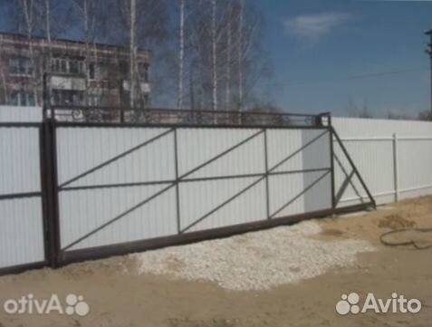 Откатные ворота 