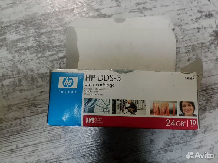 HP Картридж DDS-3 Data Cartridge 24GB (C5708A)